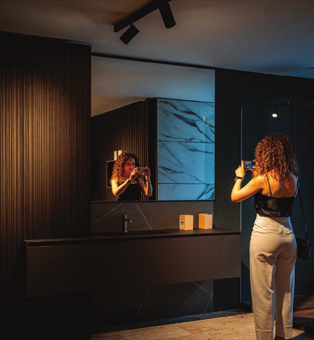 Camilletti — bagno in showroom